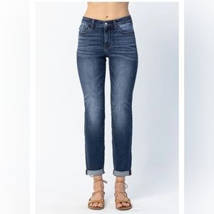 NWOT Judy Blue Mid Rise blue jean sz 0|24